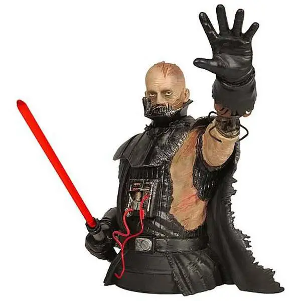sw darth vader force unleashed mini bust
