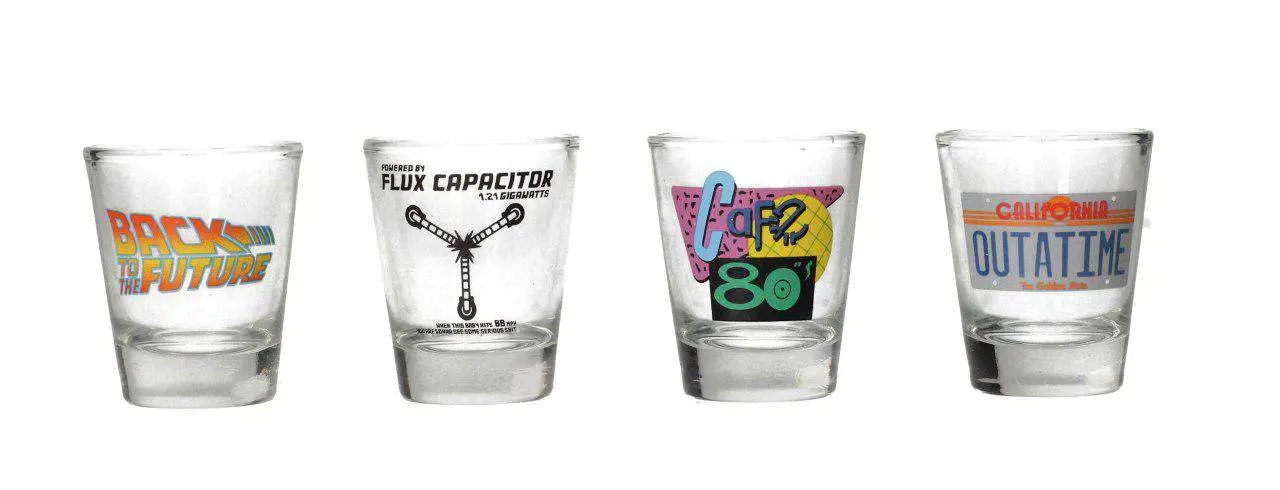 bttf shot glasses set (3)
