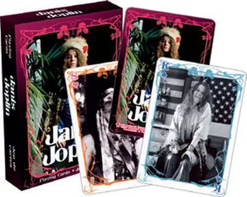 janis joplin playing cards