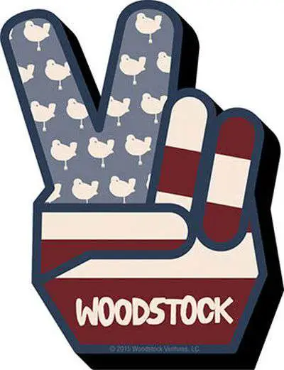 woodstock peace magnet