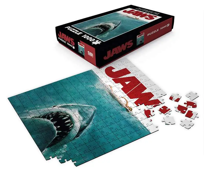jaws movie poster puzzle
