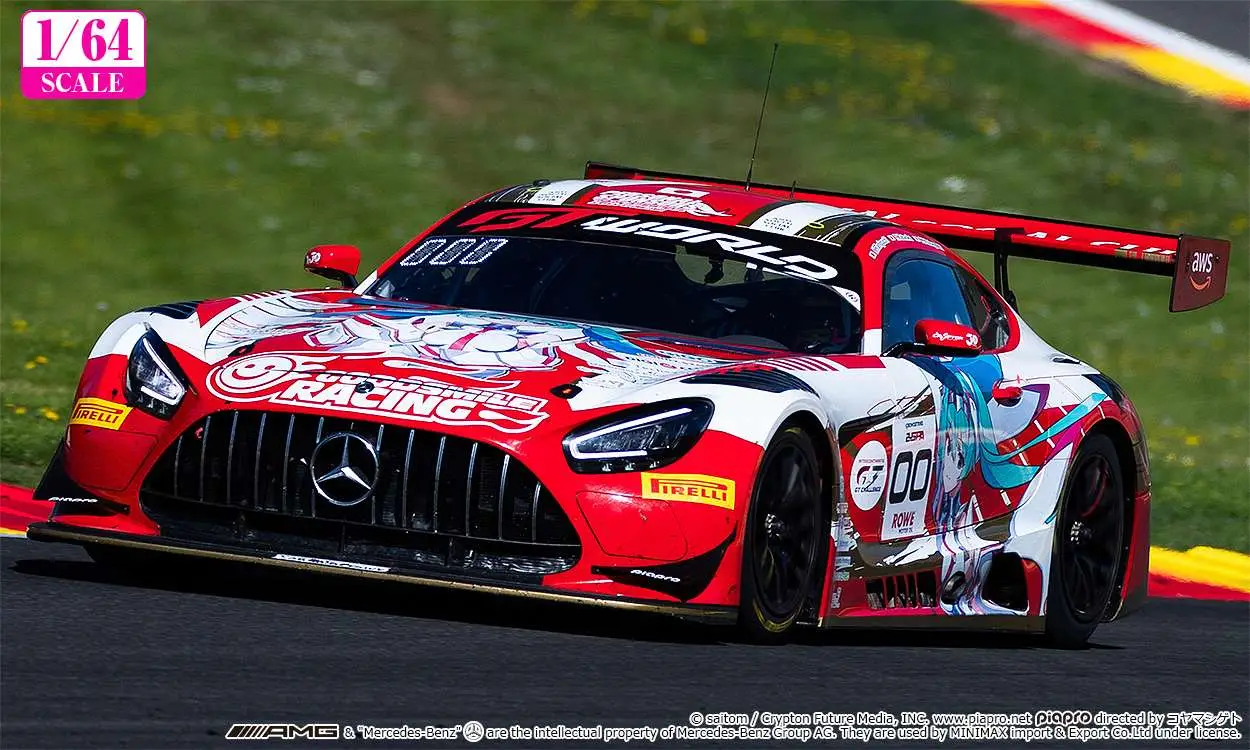 hatsune miku gt project 1/64 amg 2025 spa 24h model