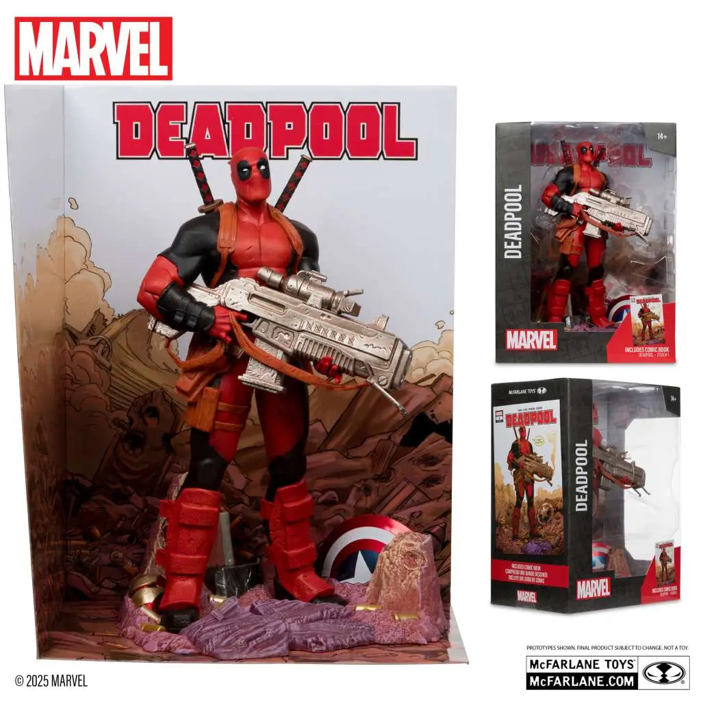 marvel collection w5 1:6 deadpool (deadpool #1) figure