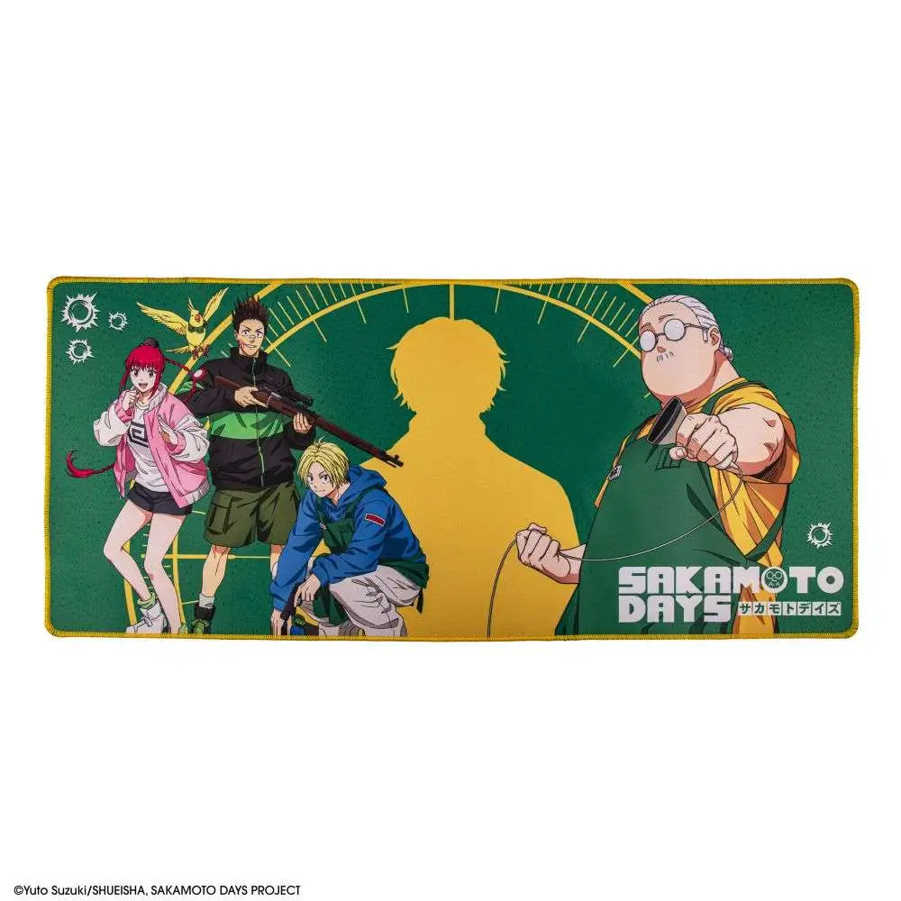 sakamoto days sakamoto sidekick club desk mat