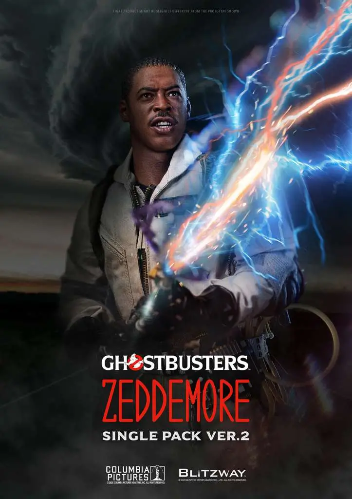 ghostbusters  winston zeddemore ver.2 1/6 action figure