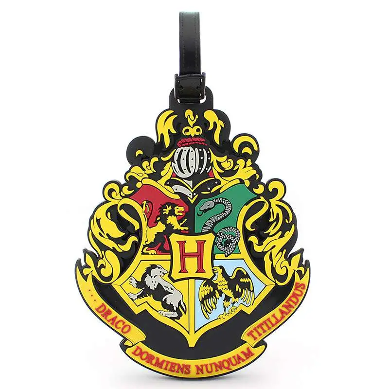 hp hogwarts baggage tag