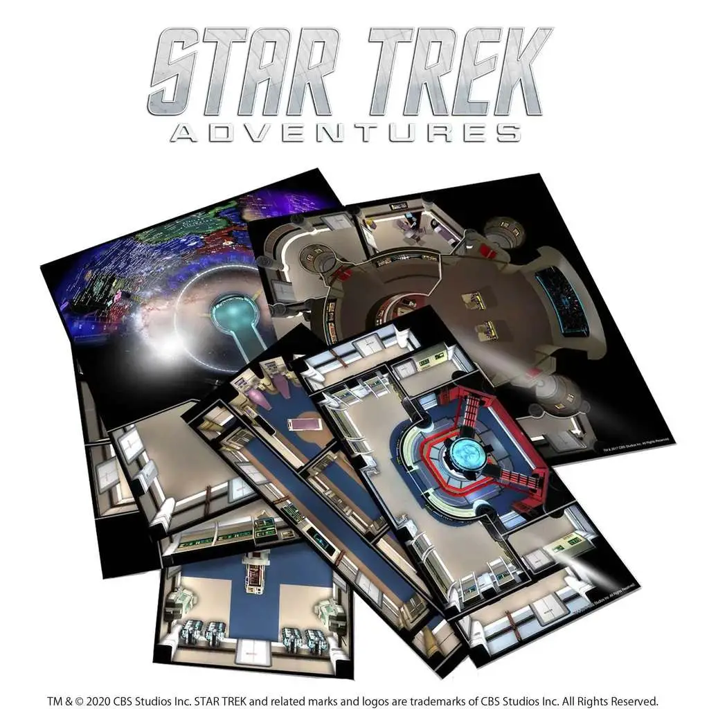 star trek tng starfleet deck tiles set
