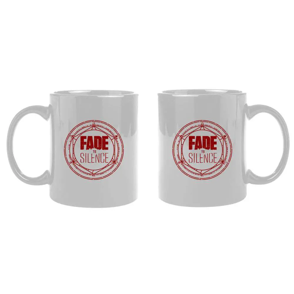 fade to silence logo mug