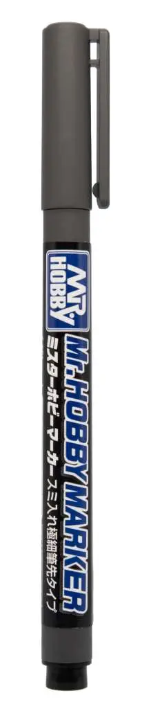gundam marker cm-102 super fine tip brush pen gray