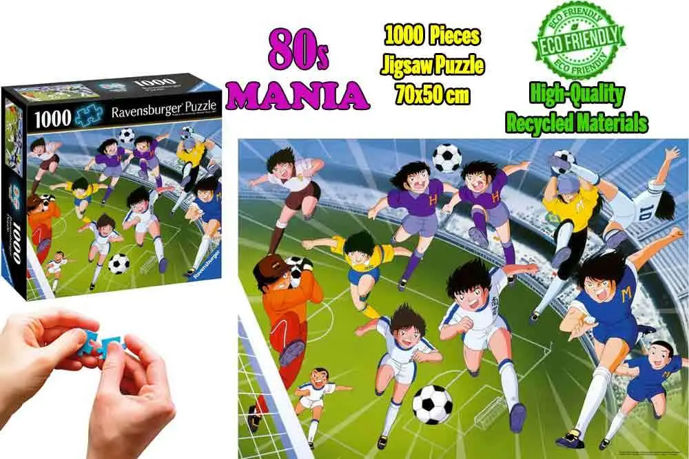 captain tsubasa 80s mania 1000 pieces jigsaw puzzle