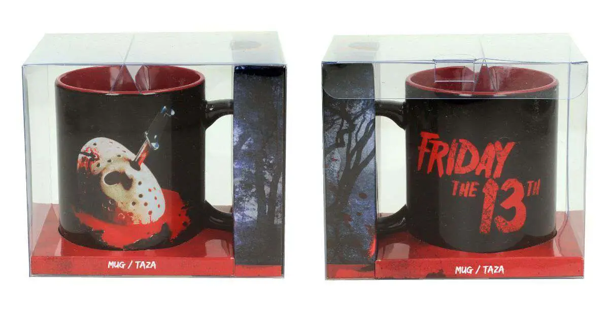 friday the 13th jason´s mask poster mug