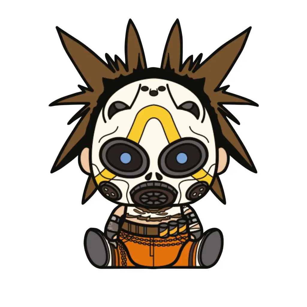 borderlands 3 psycho girl stubbins plush