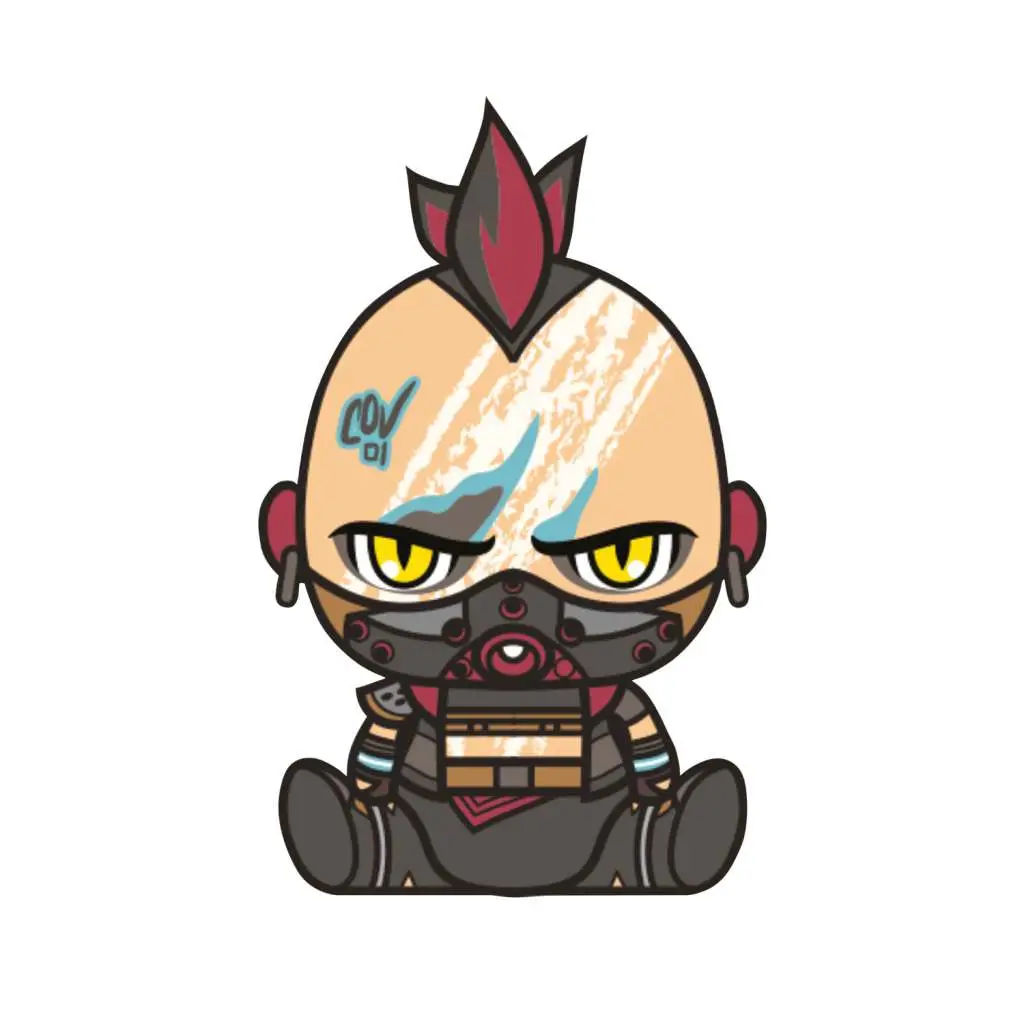 borderlands 3 psycho 2.0 stubbins plush