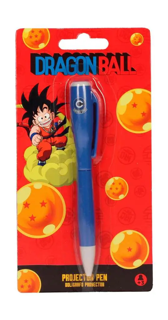 dragon ball capsule corp projector pen