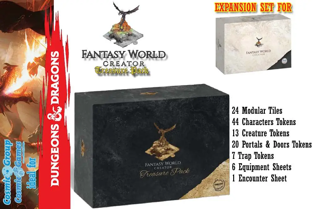 fantasy world creator treasure pack
