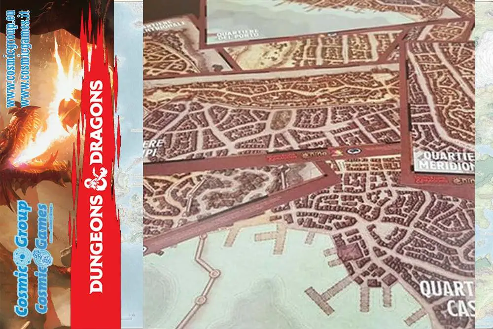 d&d v ed waterdeep - mappe dei quartieri