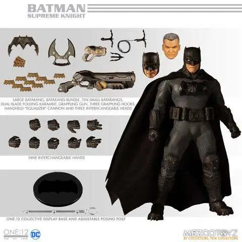 batman supreme knight 1/12 cloth af