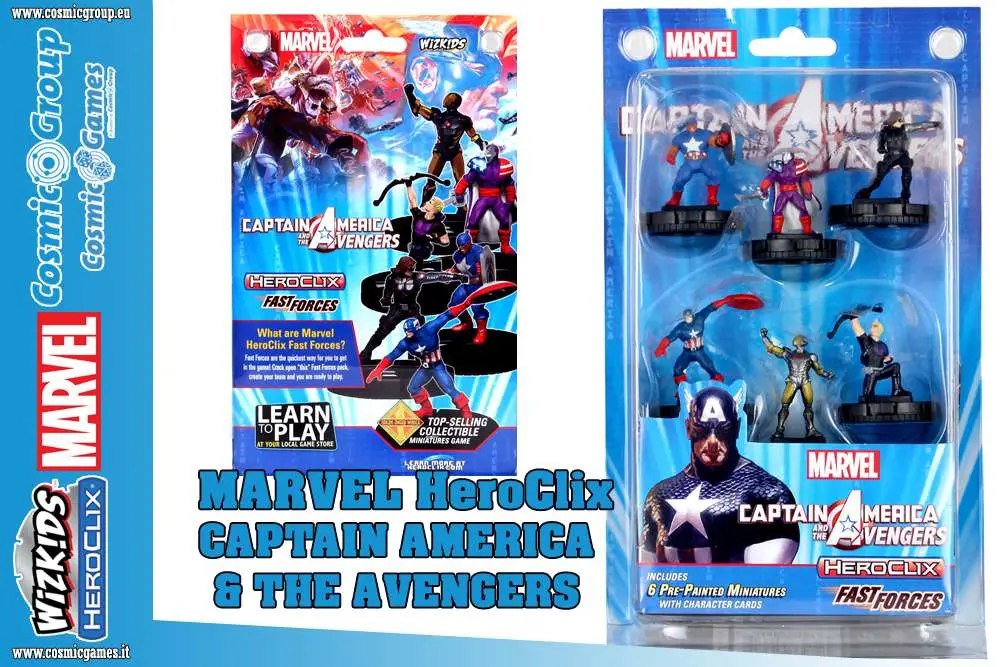 mhc cap.america & avengers fast forces
