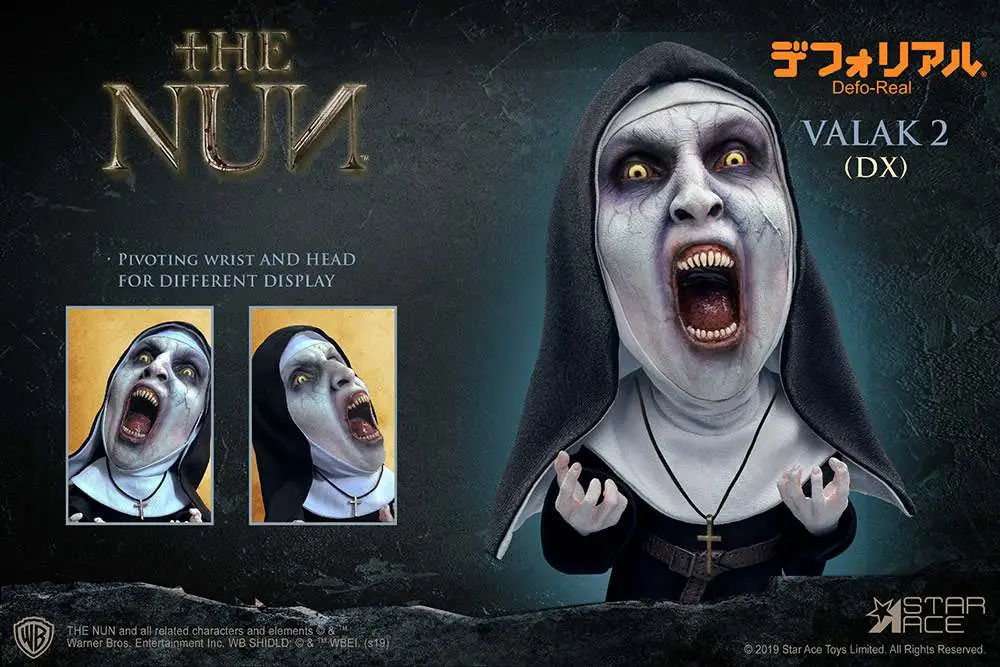 the nun valak open mouth defo dlx fig