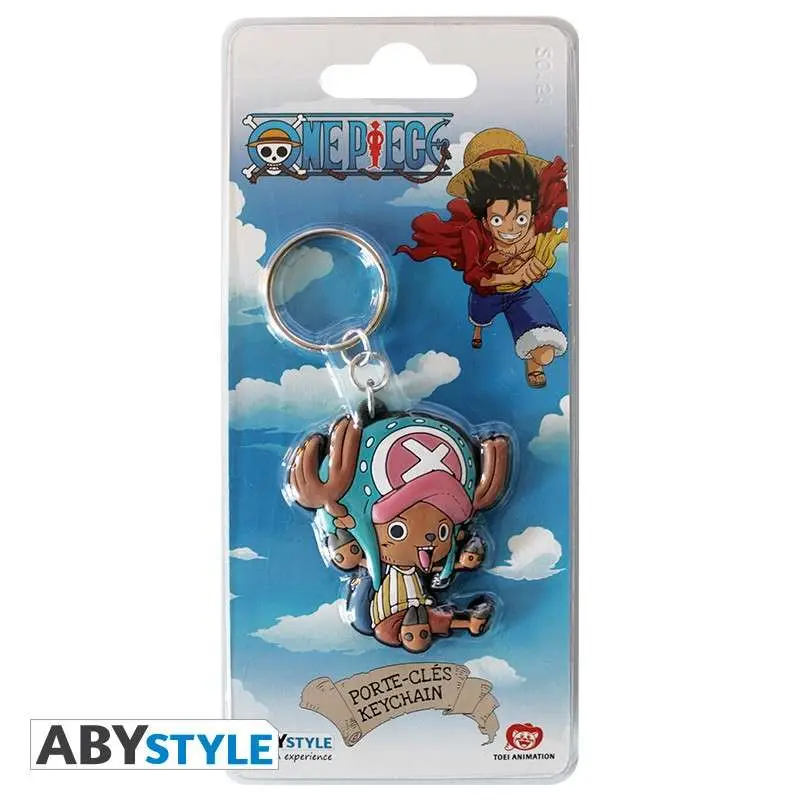 one piece chopper keychain