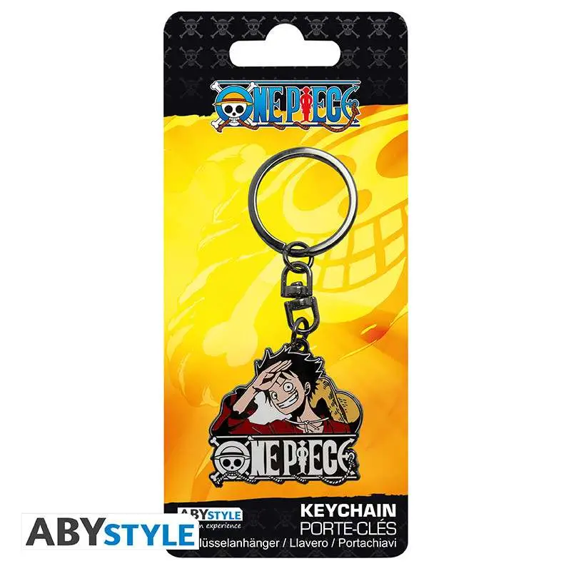 one piece luffy new world keychain