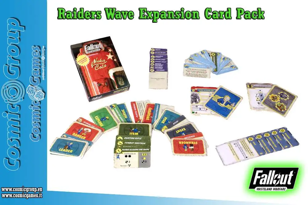 fallout ww  raiders wave exp card pack