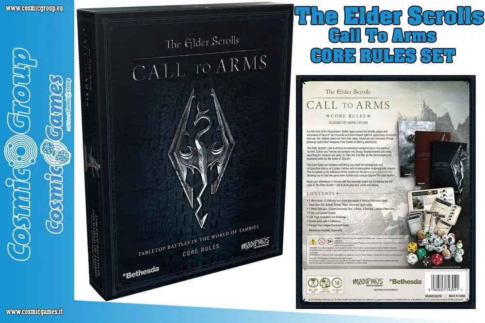 elder scrolls call to arms core rule box