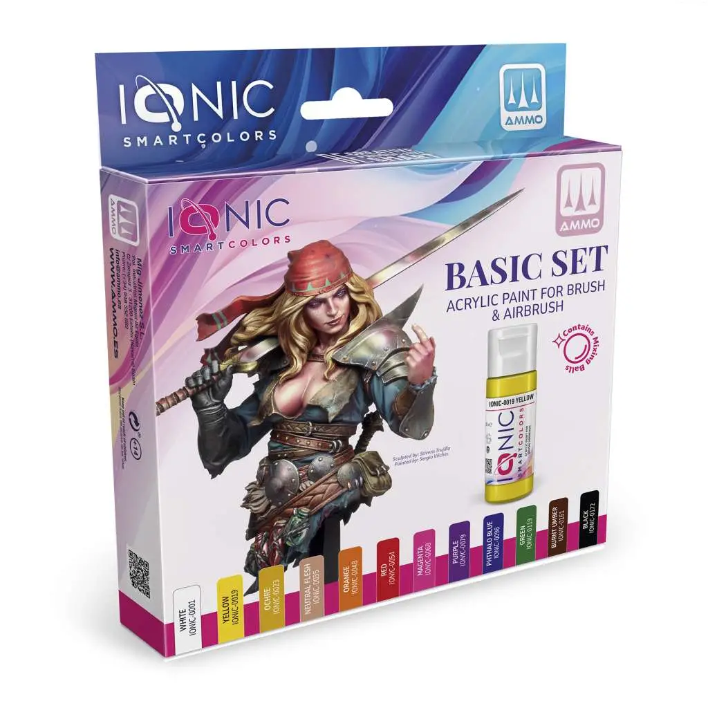 ionic basic paint set