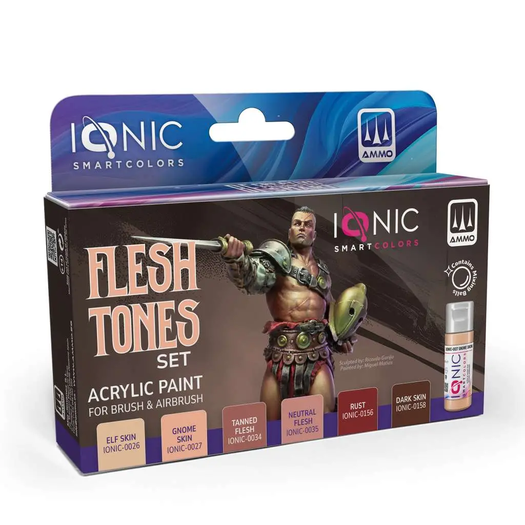 ionic flesh tones paint set