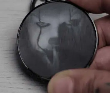 it pennywise 2017 lenticular keychain