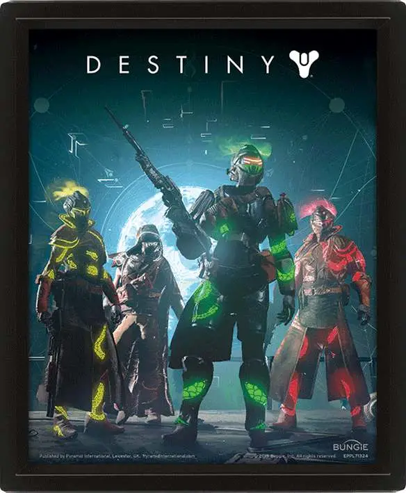 destiny 2 gambit poster 3d