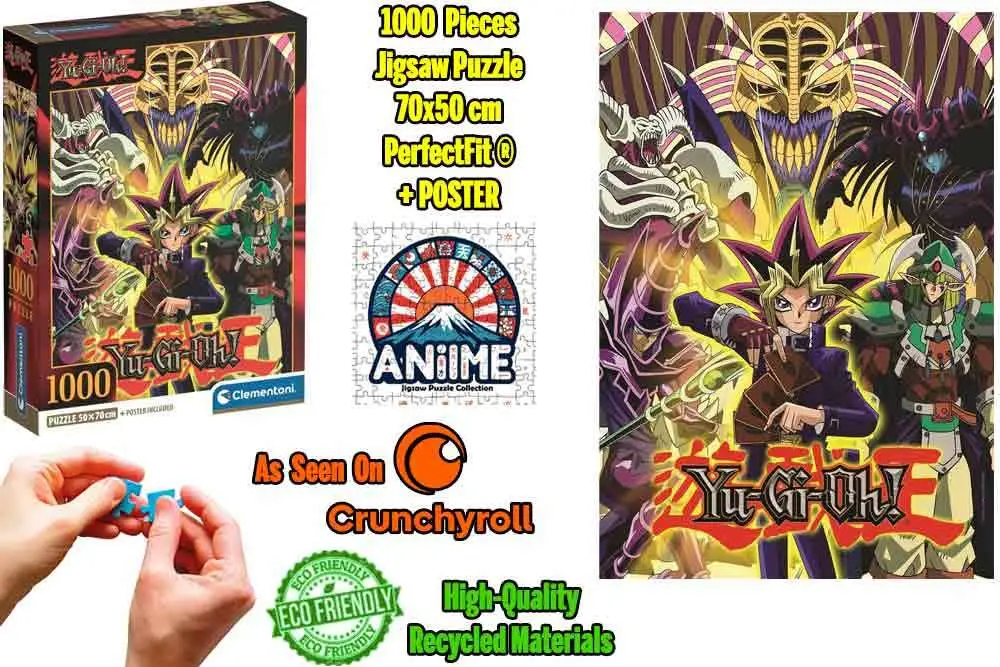 anime puzzle collection - yu-gi-oh: king of games - jigsaw puzzle 1000 pcs