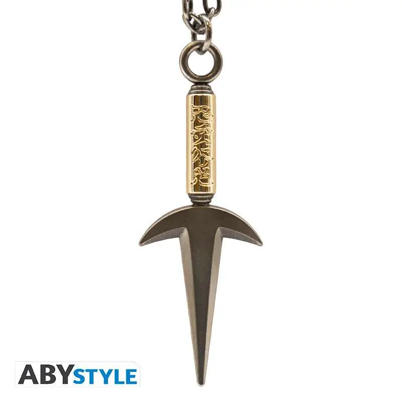 naruto shippuden minato's kunai 3d pendant necklace