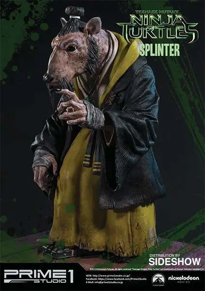 tmnt movie splinter statue (prime1)