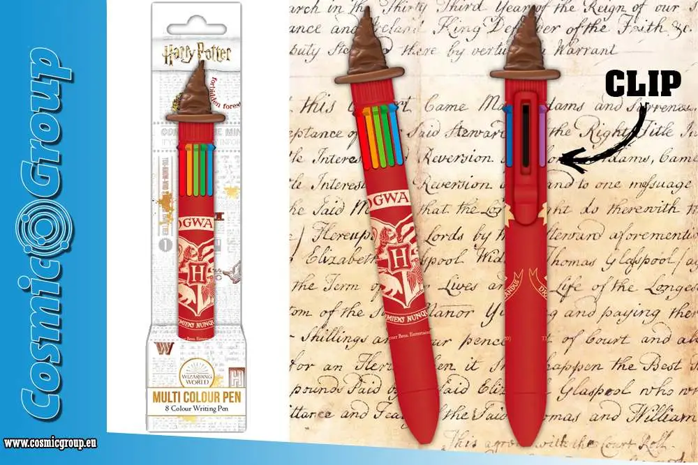 harry potter sorting hat 8 colour pen