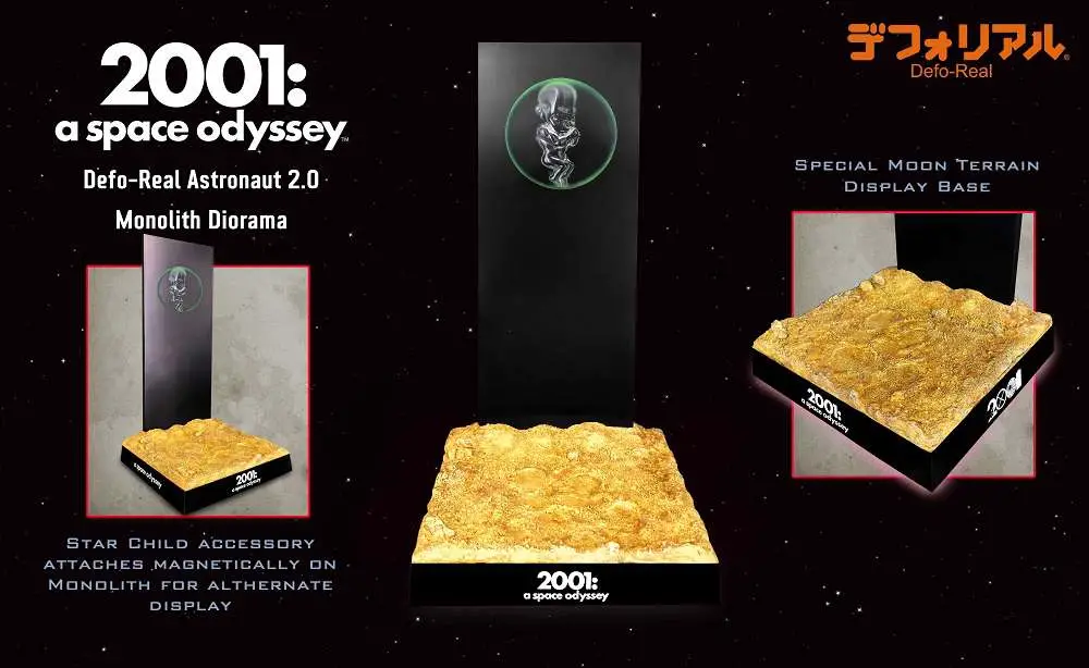 2001 space odissey monolith diorama