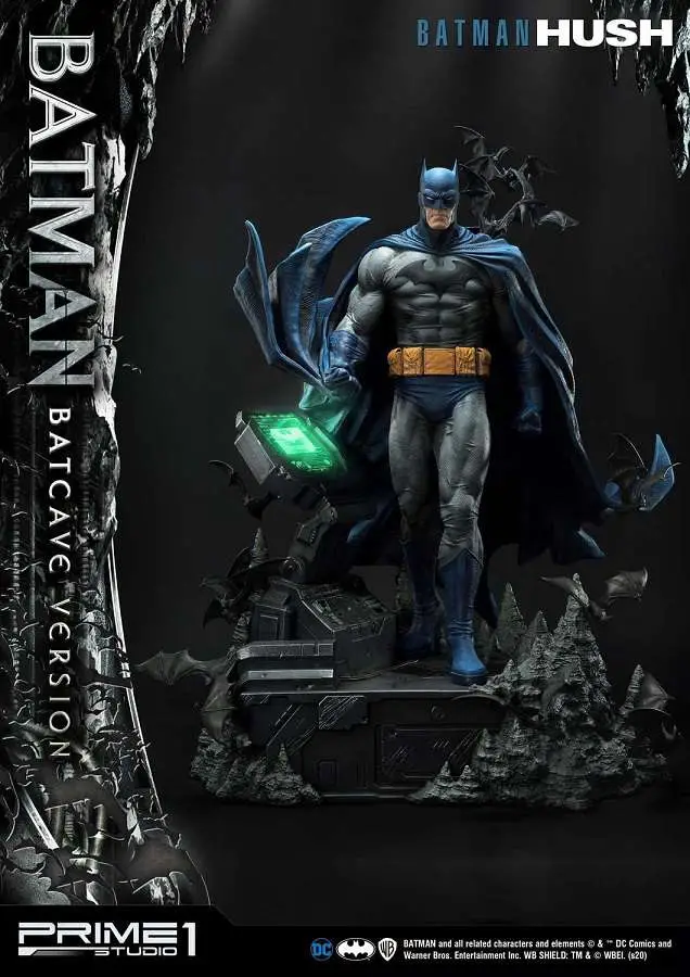 batman hush  batcave version statue