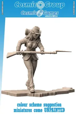 54 Mm Clara From The Union Infantry