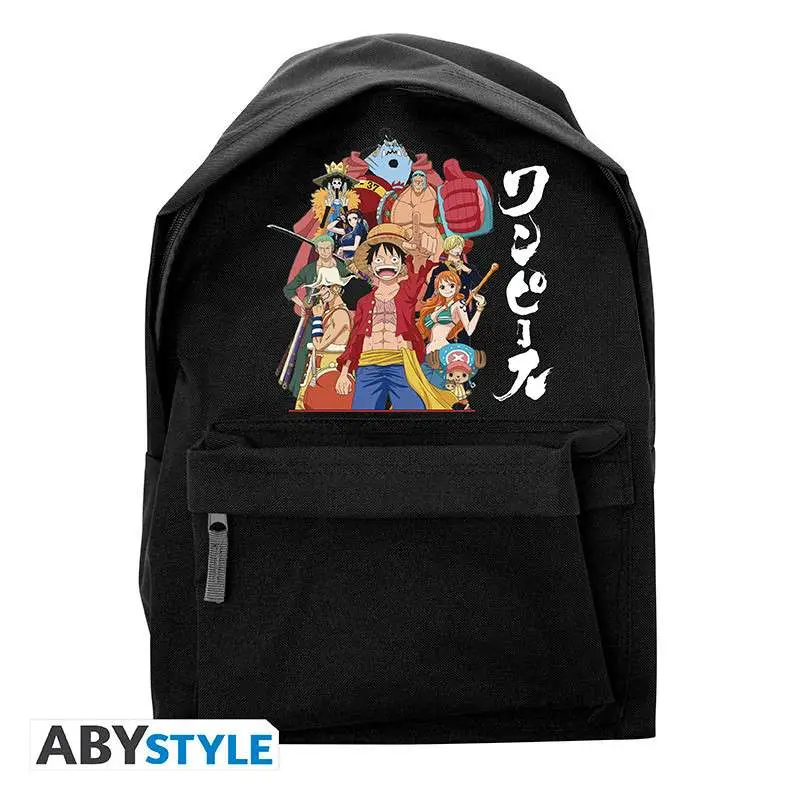 one piece strawhat crew backpack