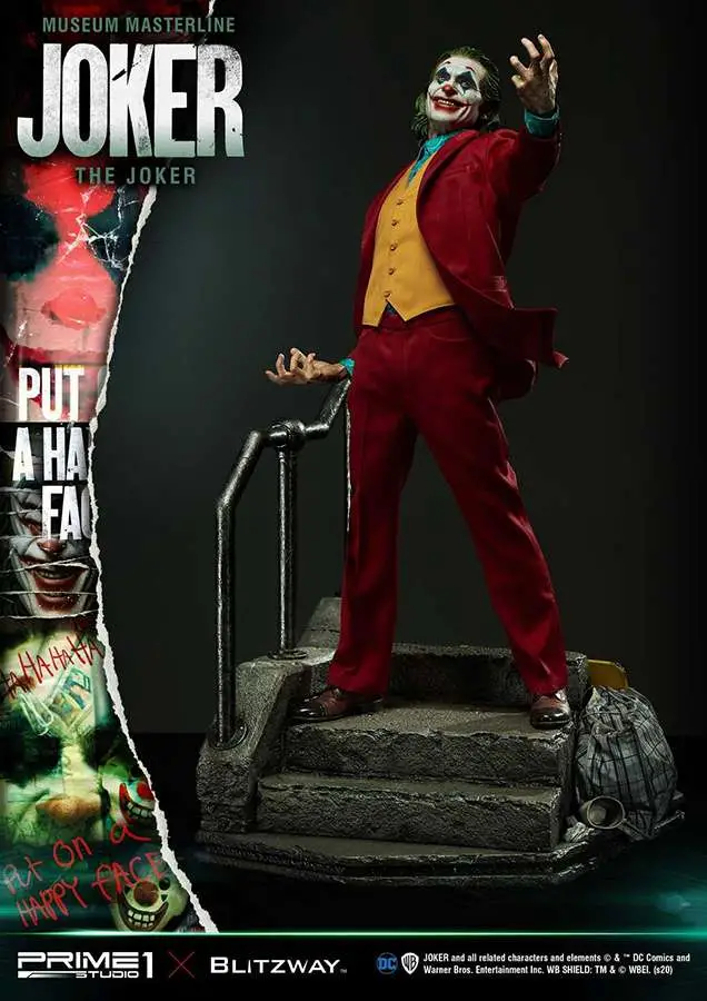 the joker 2019 film 1/3 statue