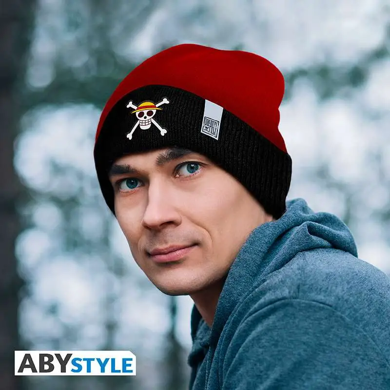 one piece skull beanie
