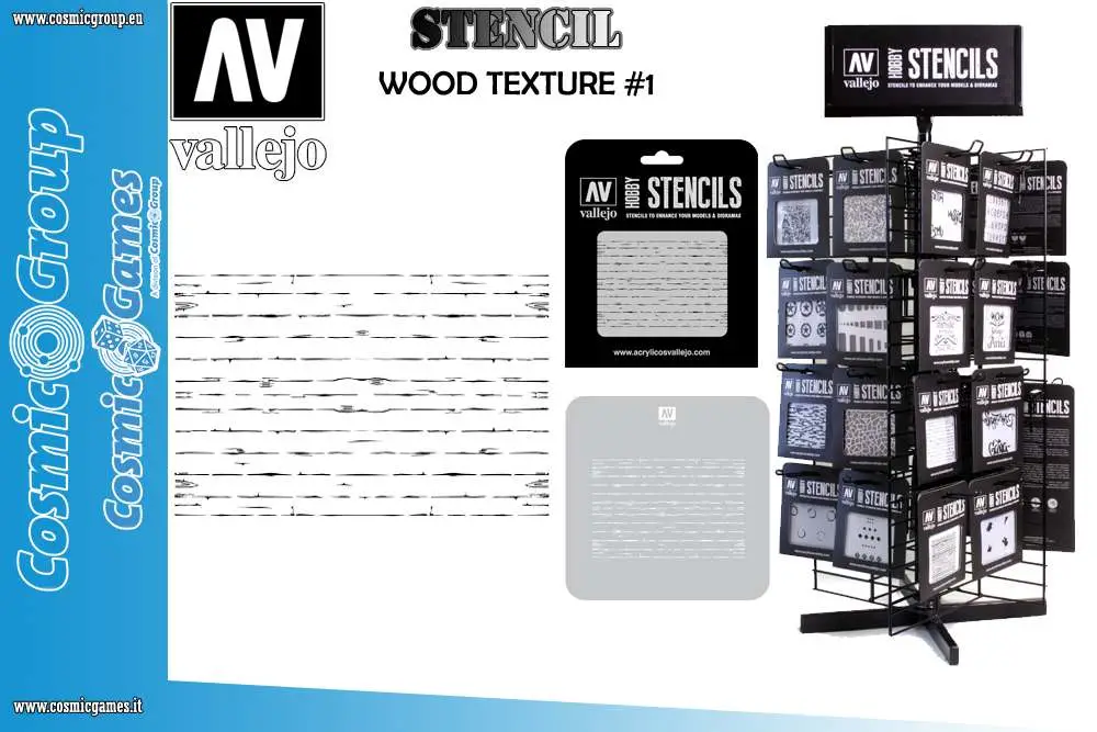 stencil sttx006 wood texture # 1