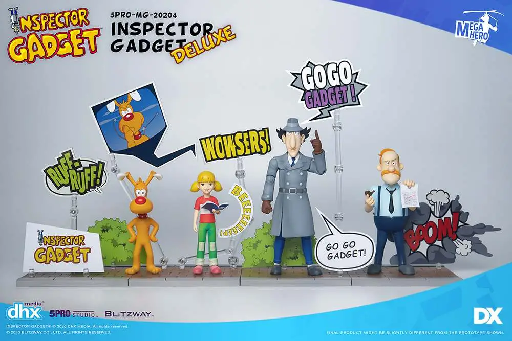 inspector gadget 1/12 dlx scale anime af