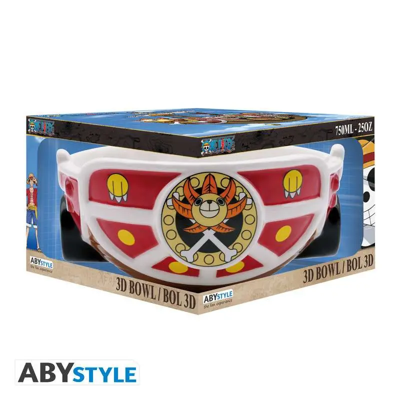 one piece thousand sunny 3d bowl