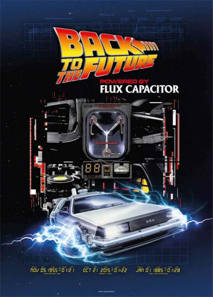 bttf flux capacitor 1000 pcs puzzle