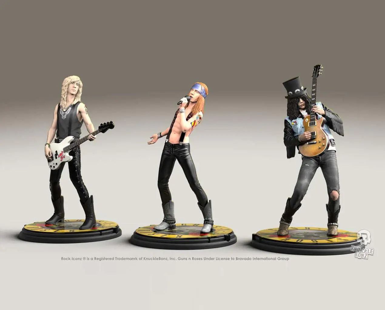 guns-n-roses rock iconz trio set