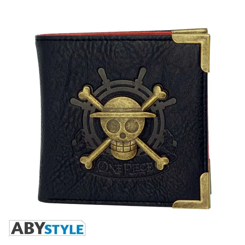 one piece skull wallet