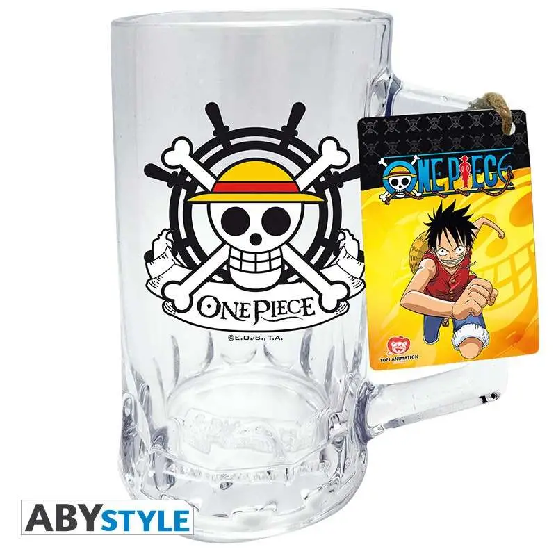 one piece luffy skull tankard