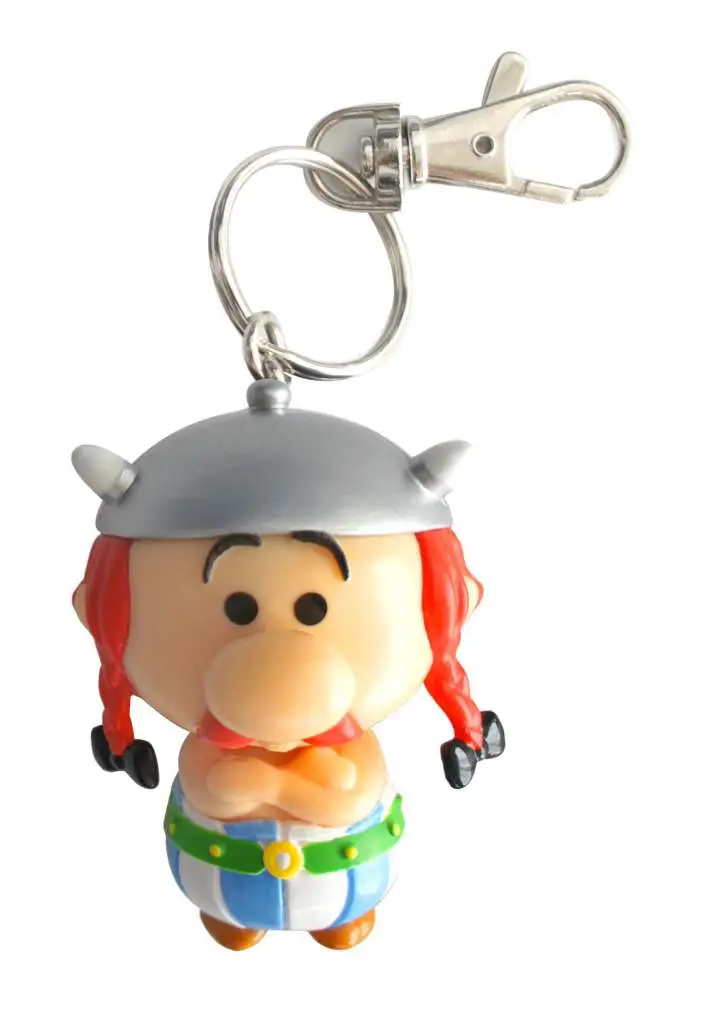 asterix obelix chibi keychain
