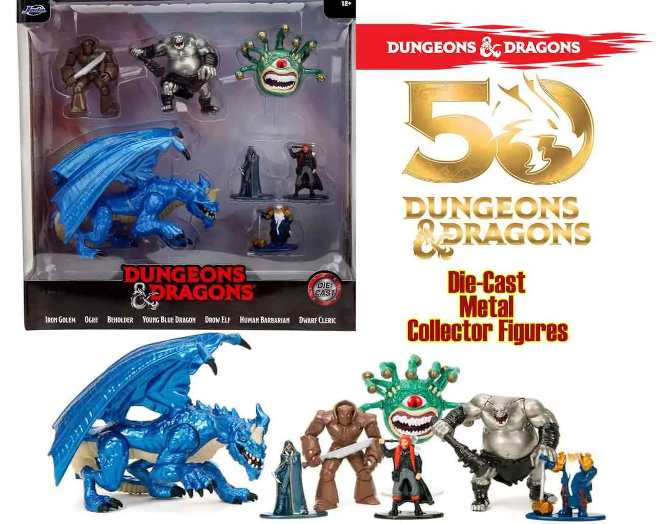 dungeons & dragons - nano metal figures gift set